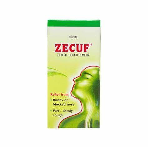 Zecuf Herbal Cough Remedy S/F 100Ml 017K