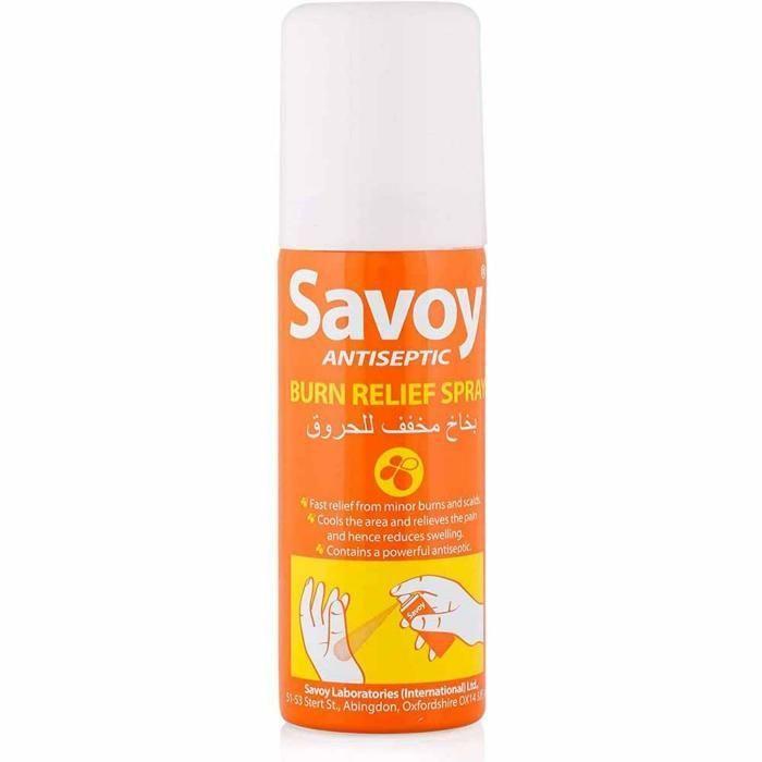 Savoy Antiseptic Burn Relief Spray 50Ml