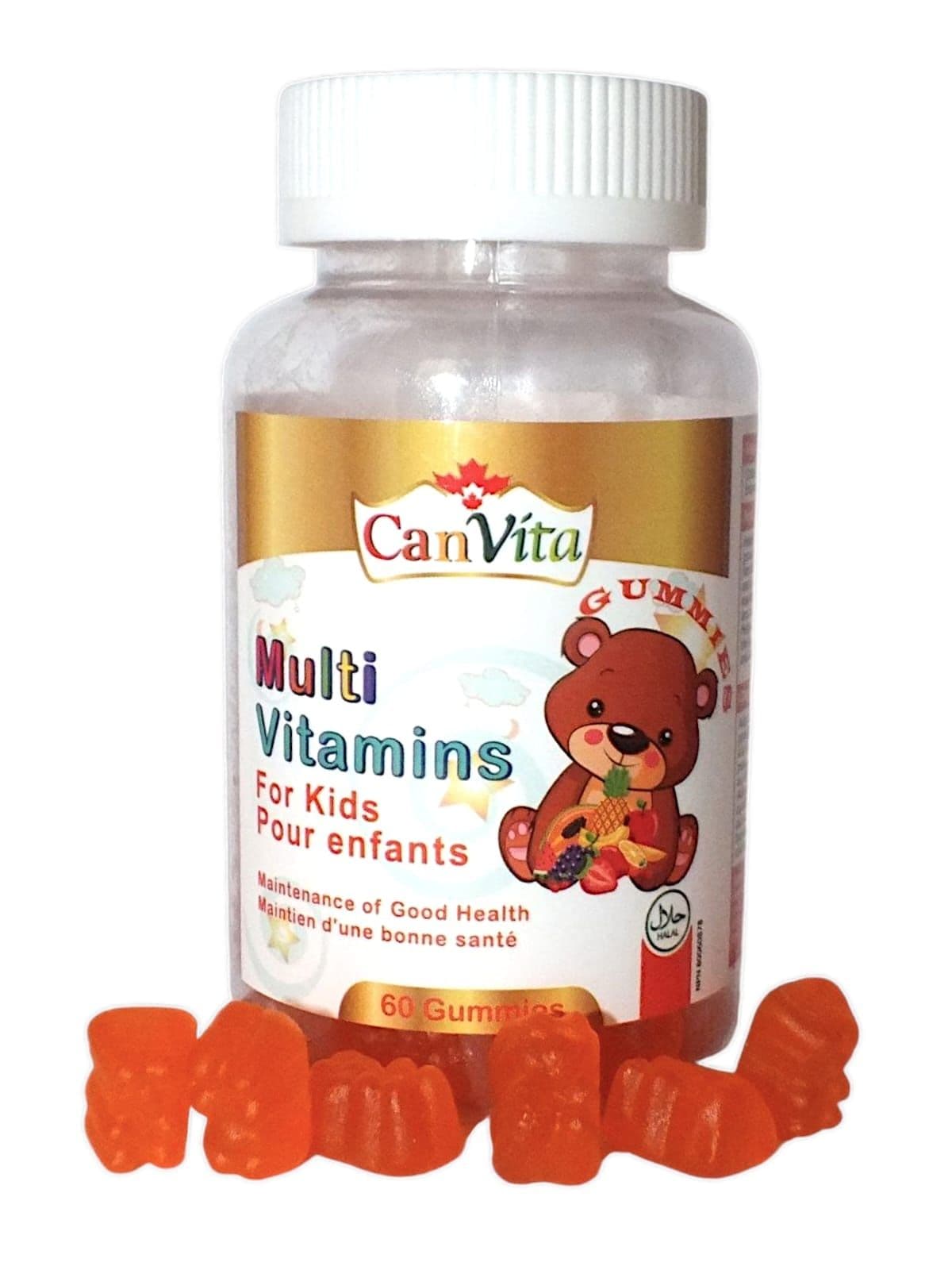 Canvita Gummi Multi Vitamins For Kids(Sugar Free)