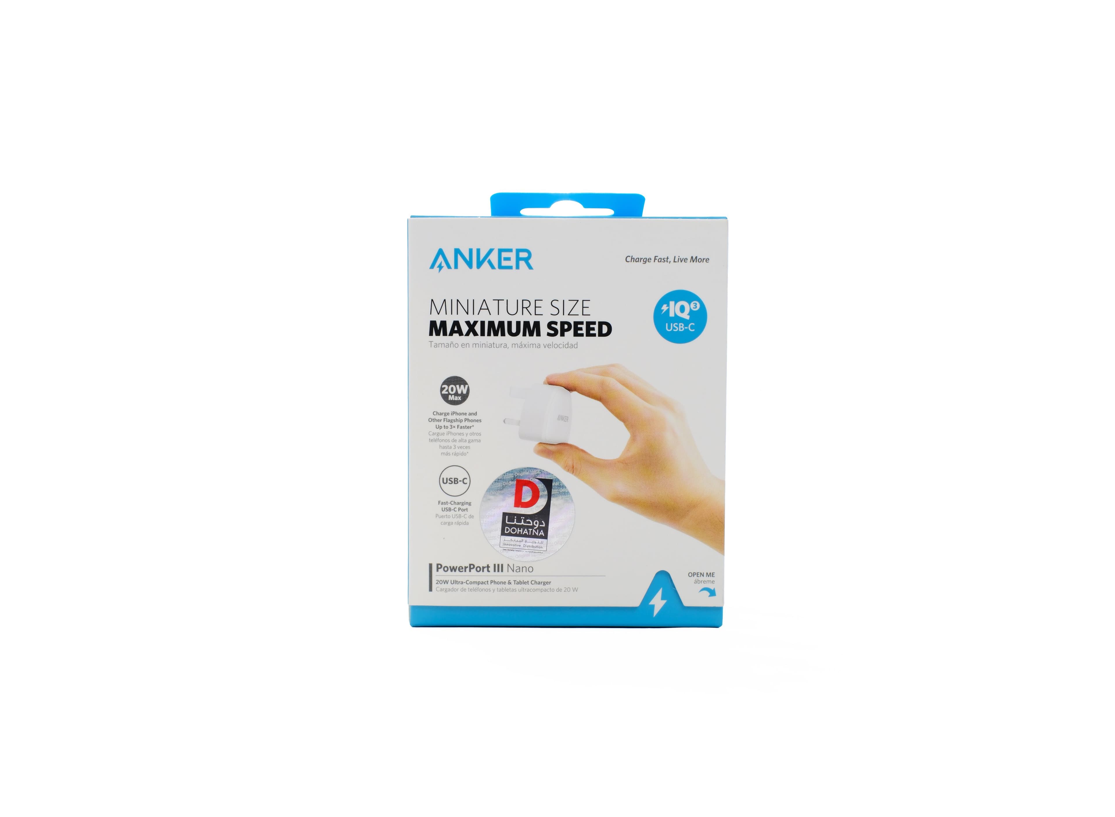 Anker Powerport Iii Nano 20W Usb-C Adapter