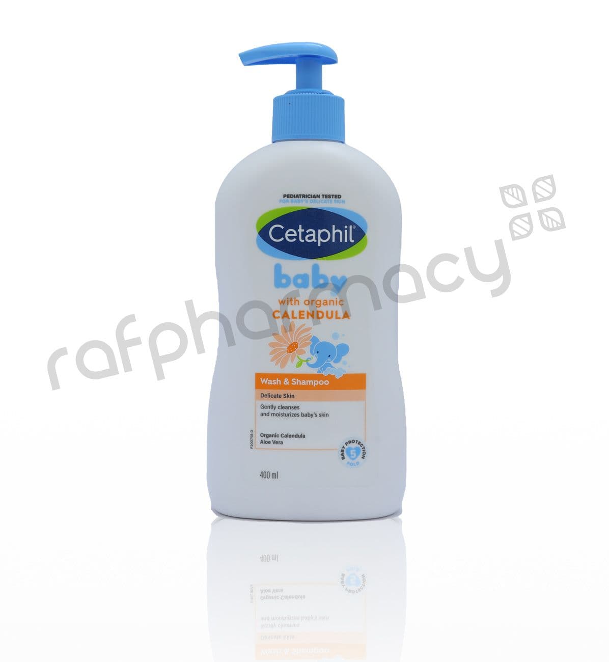 Cetaphil Baby Wash&Shampoo W/Organic Calendula 400Ml