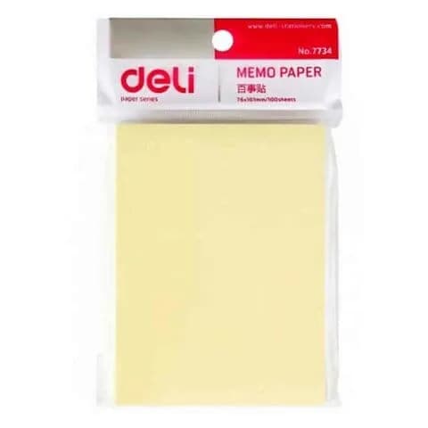 Deli Sticky Note Yellow