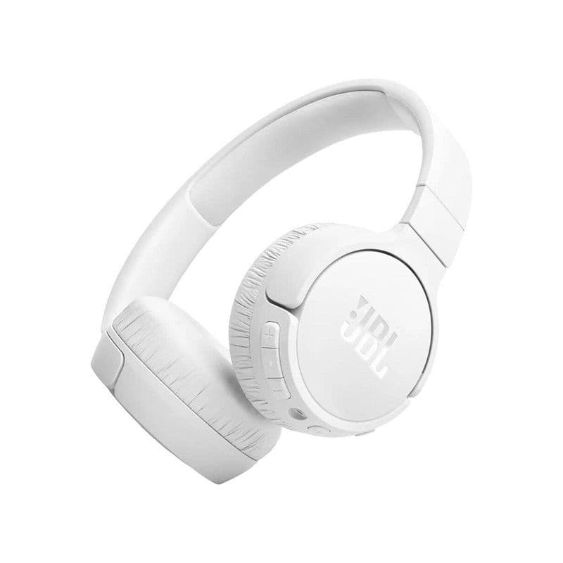 Jbl T670Nc Wireless On-Ear Adaptive Noice Cancelling Headphone White