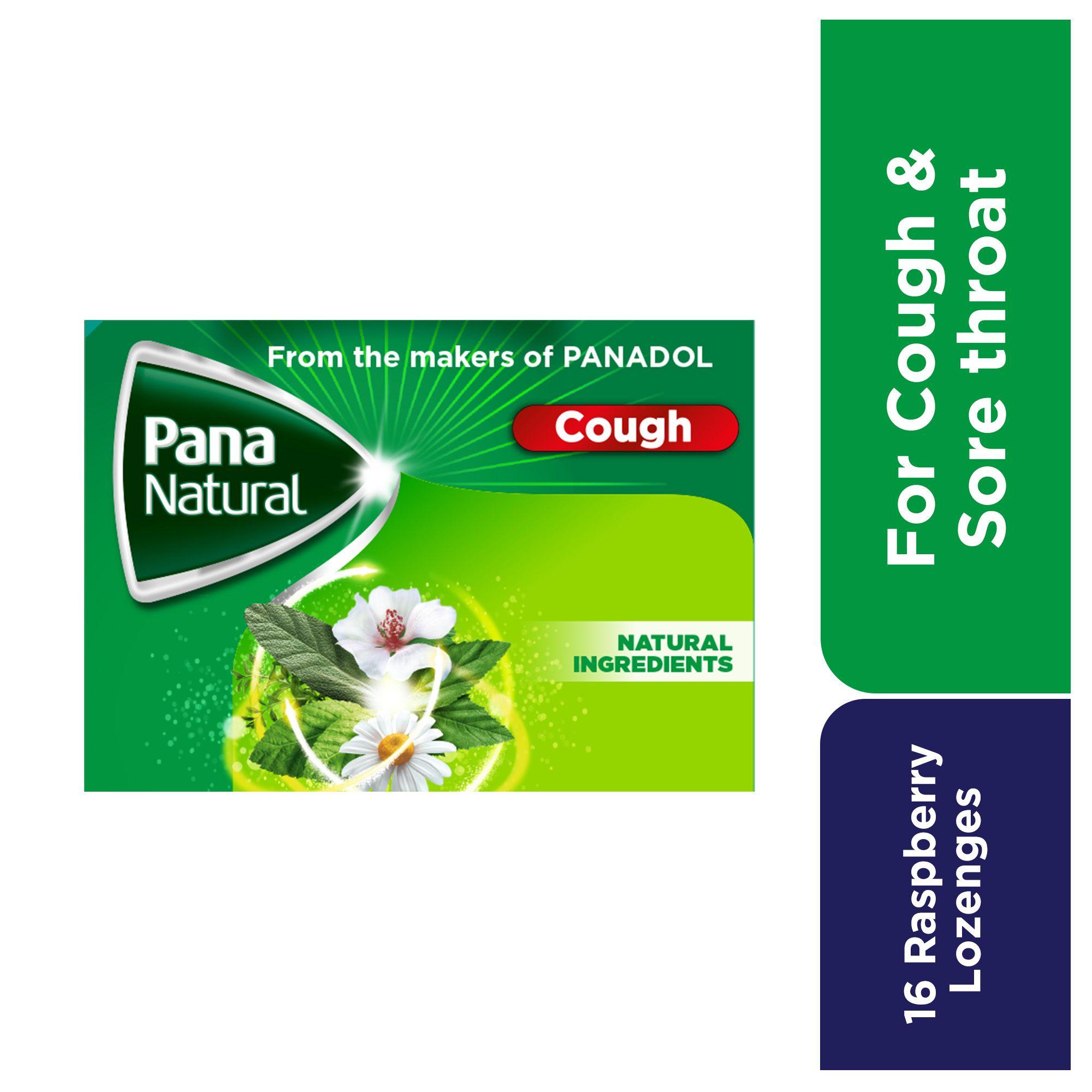 Pana Natural Cough Lozenges, 16 Pieces