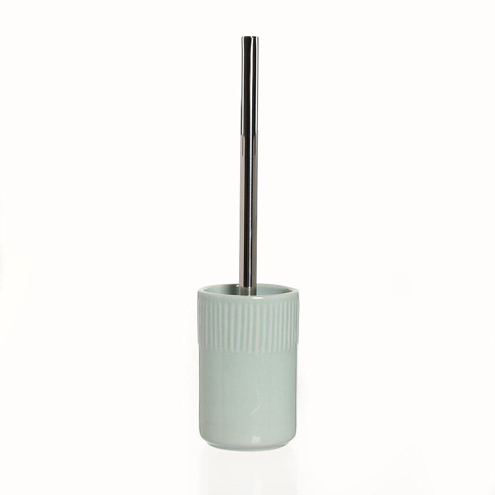 Ubuntu Premium Ceramic Toilet Brush Holder, Turquoise