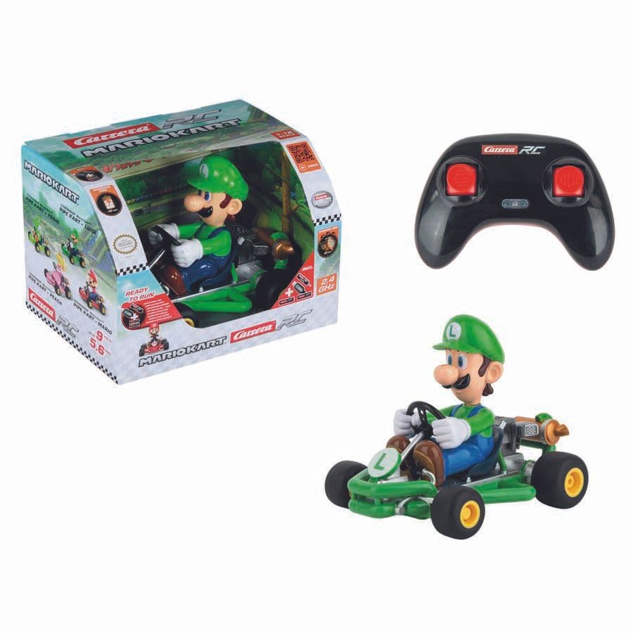 Carrera Rc Mario Kart Pipe Kart Luigi