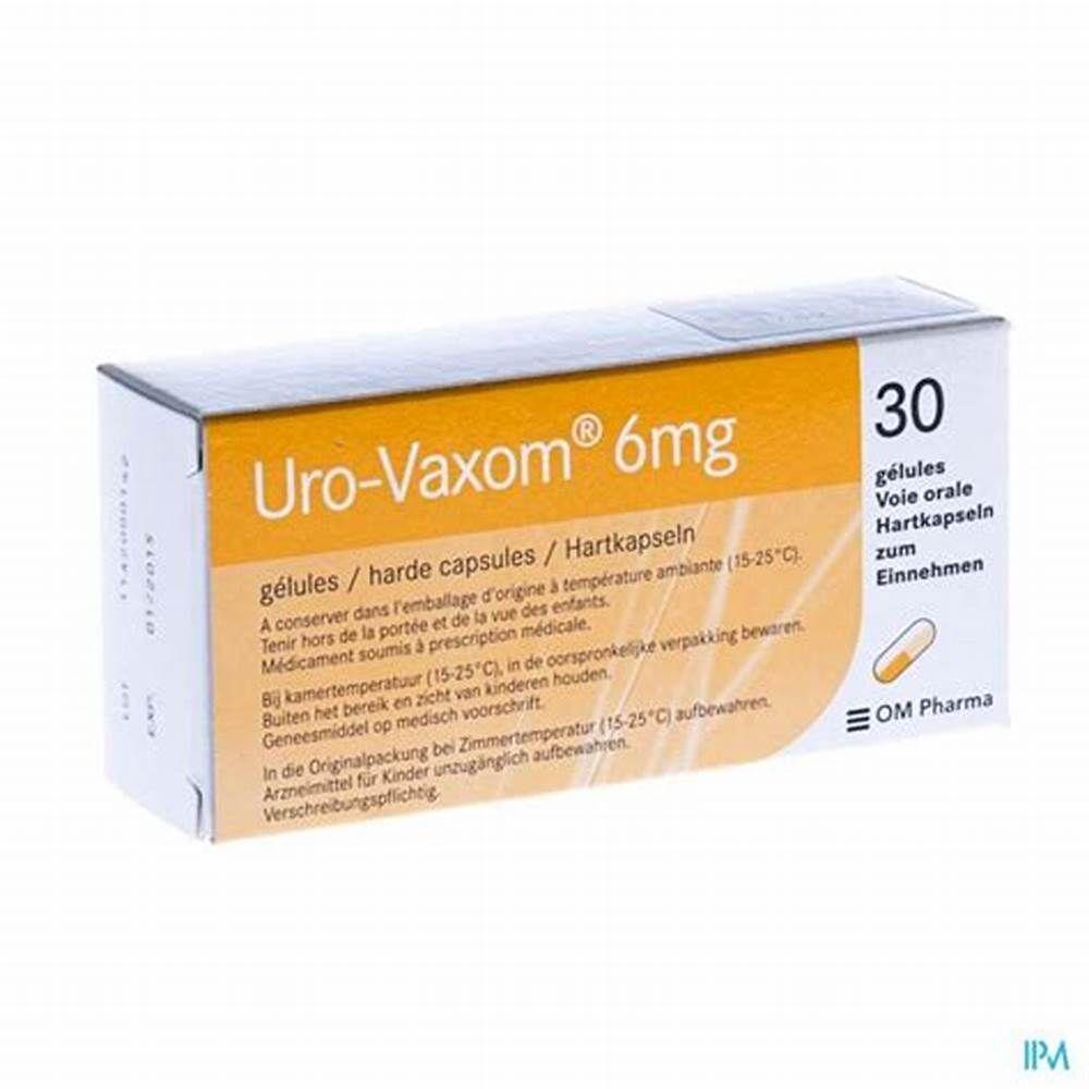 Uro-Vaxom 6Mg Cap 10X3 30'S 00Uy