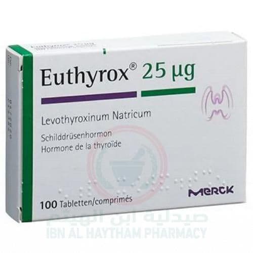 Euthyrox 25Mcg Tablets 100'S