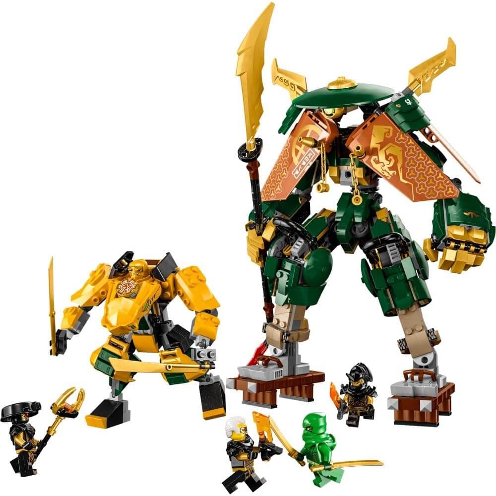 Lego Ninjago Lloyd And Arin'S Ninja Team Mechs 71794 Building Toy Set (764 Pieces)