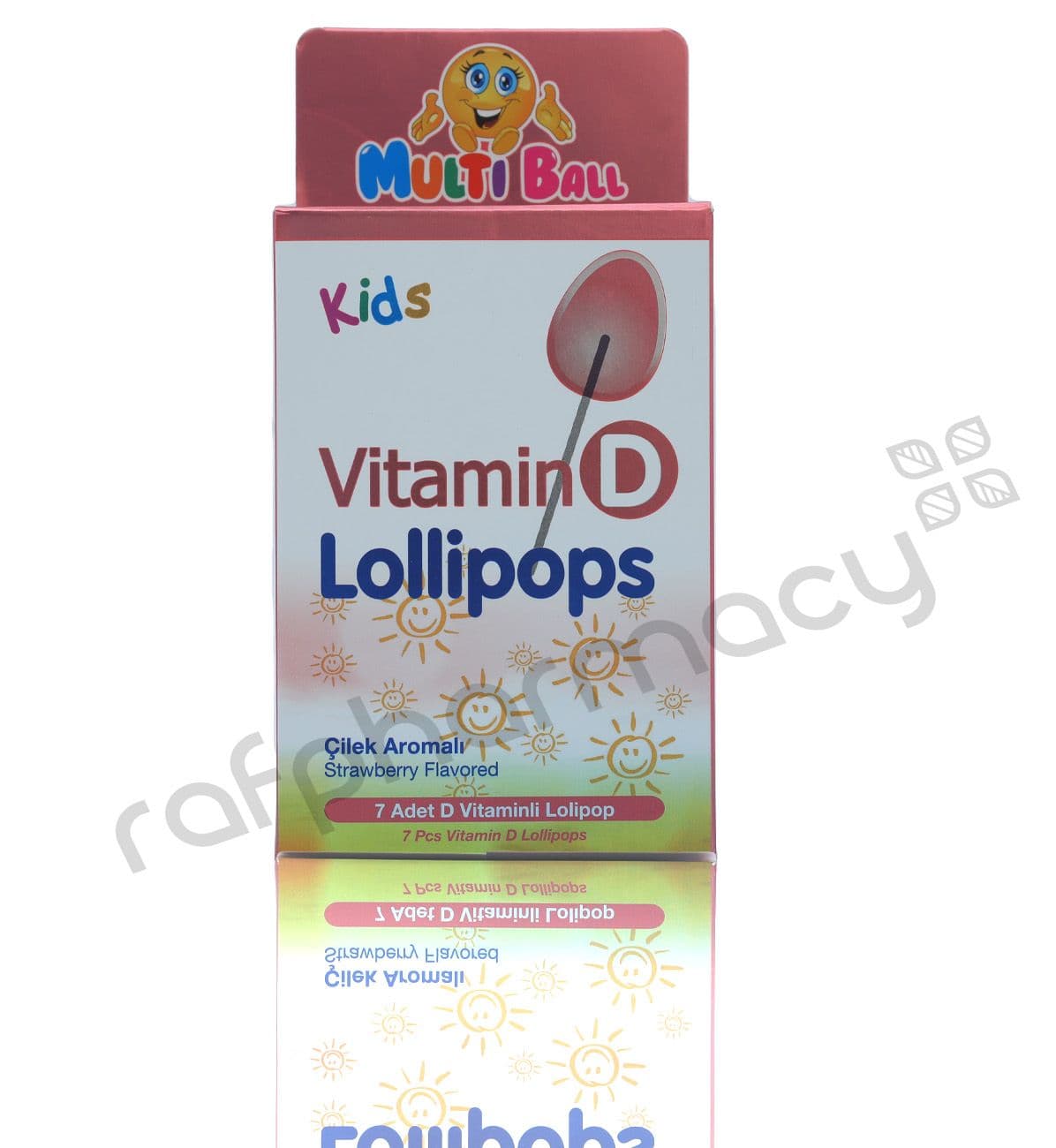 Multiball Kids Vitamin D Lollipops 7'S