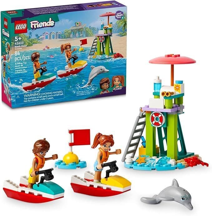 Lego Friends Beach Water Scooter 42623 With 84Pcs