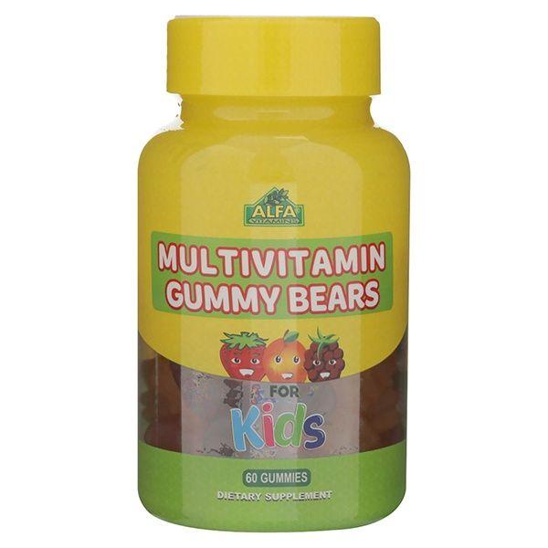 Alfa Multivitamin Gummy Bears For Kids 60 S