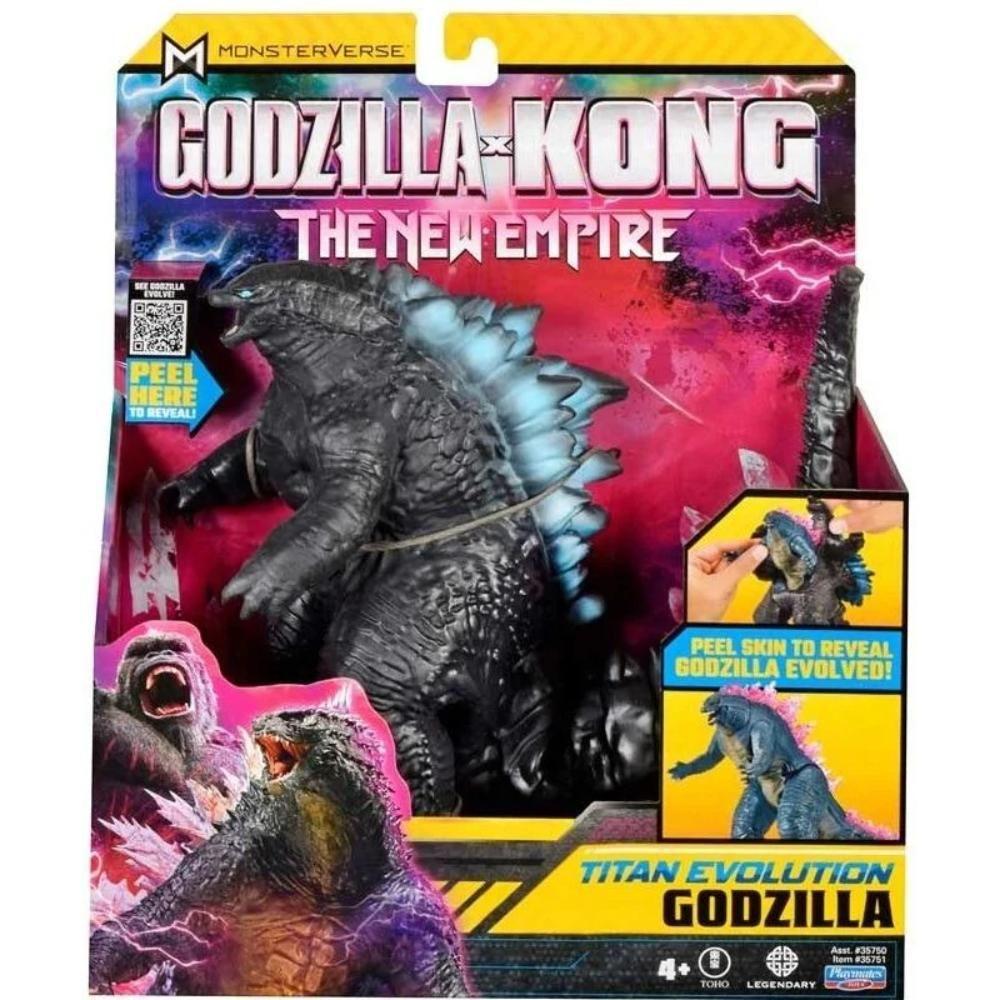 Godzilla X Kong - - Titan Evolution Godzilla Peel Skin Deluxe Figure (35751)