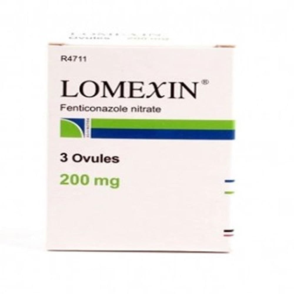 Lomexin 200mg Ovules 3's