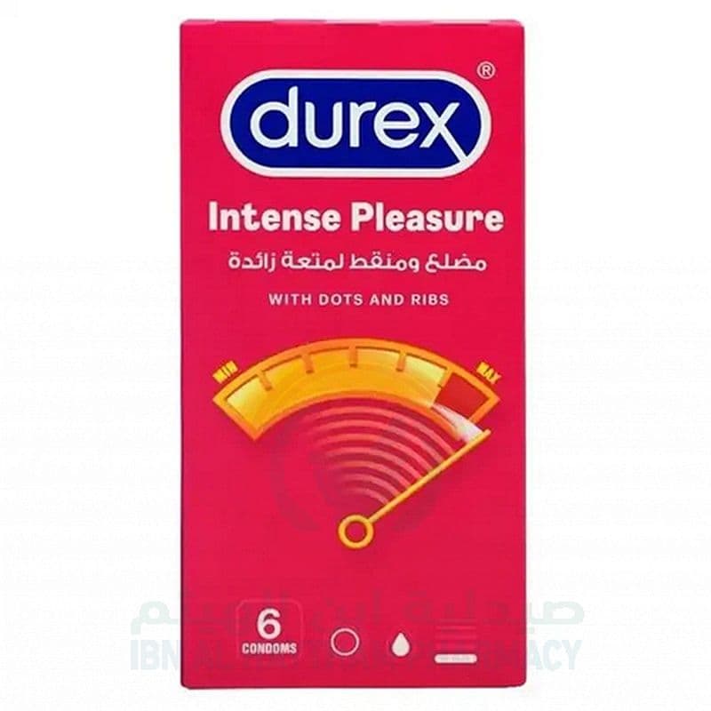 Durex Intense Pleasure Condom 6'S