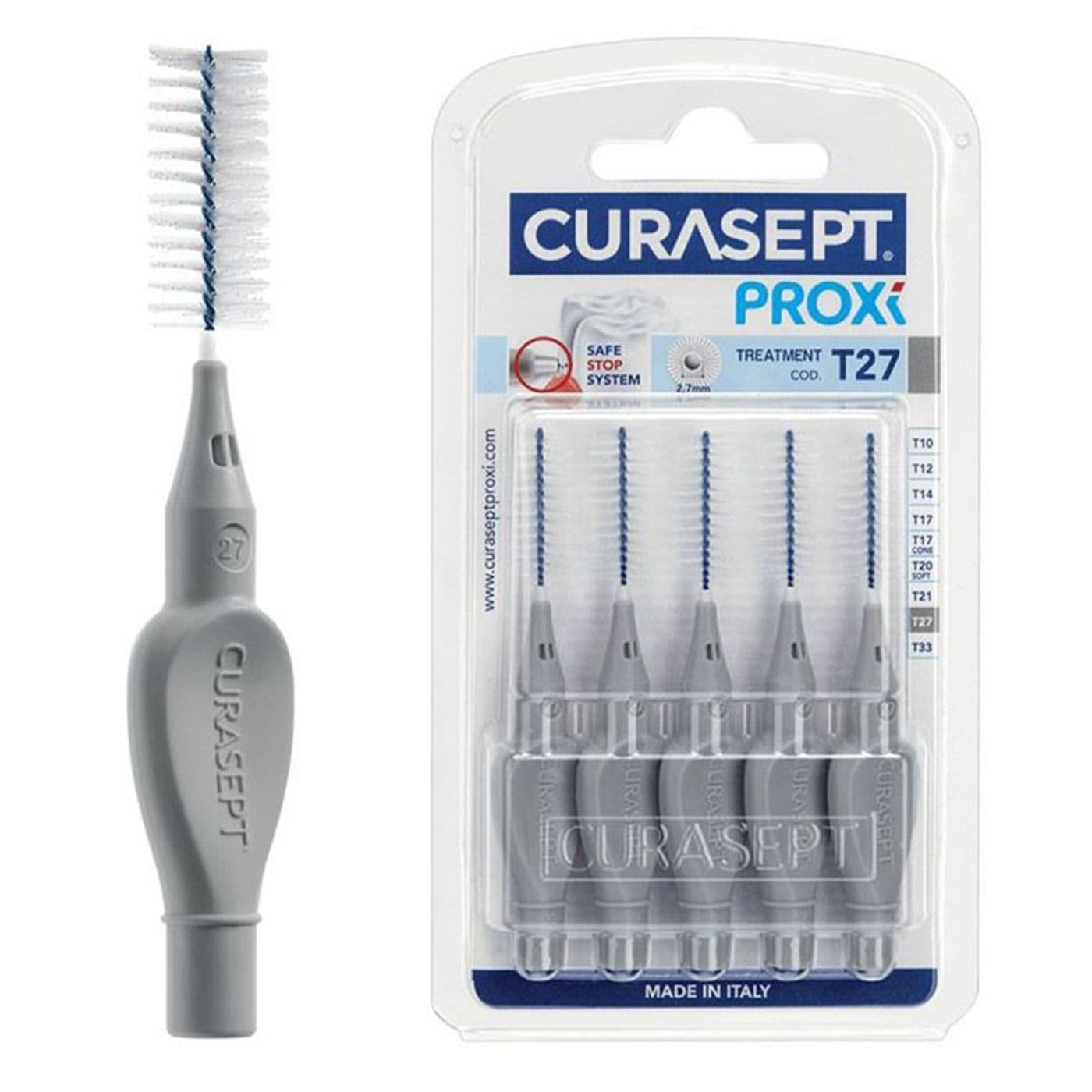 Curasept Proxi T27 Grey Interdental Brush  5 PC