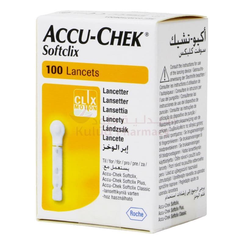 Accu Chek Softclix Lancet  100 PC