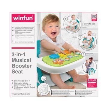 Winfun 3-In-1 Musical Booster Seat