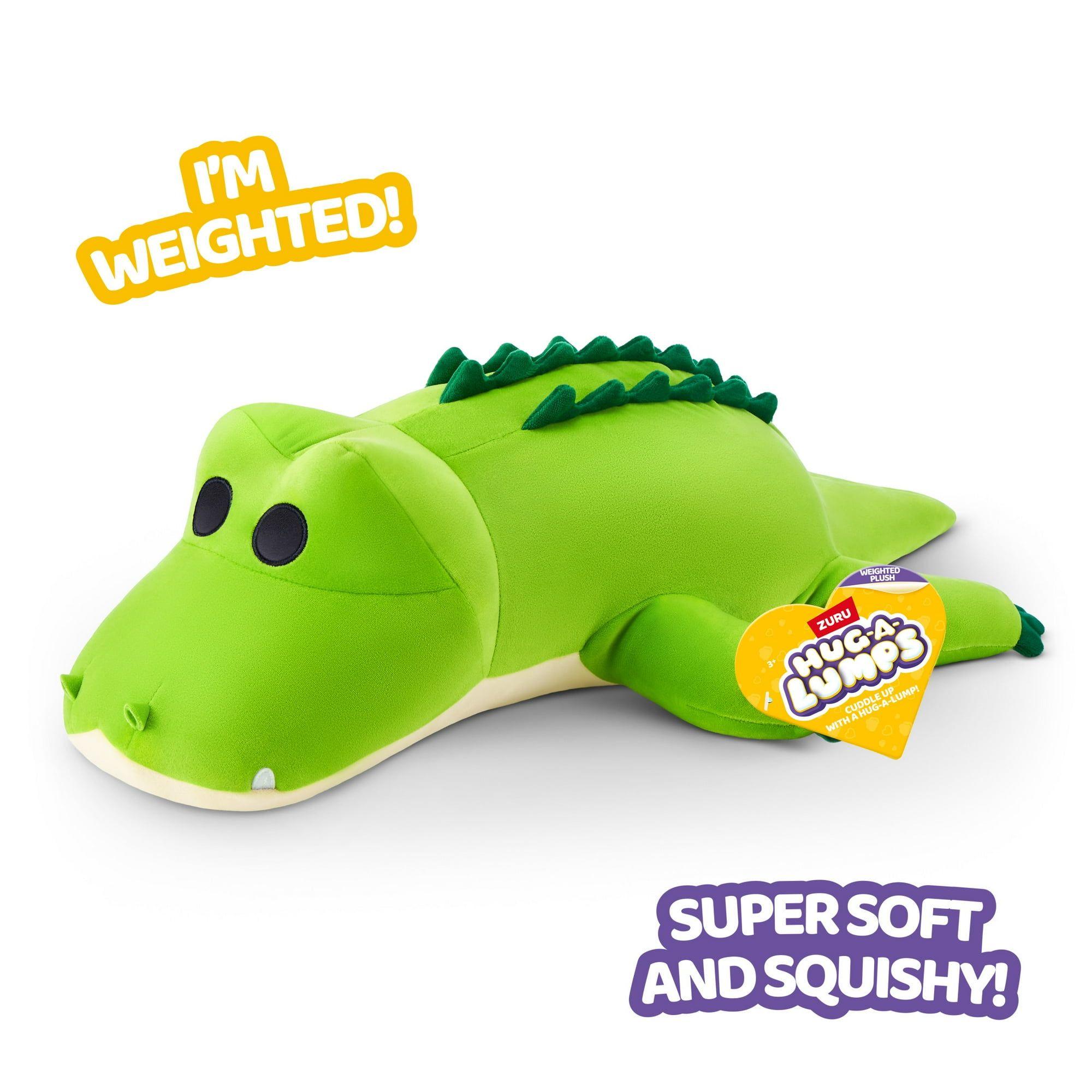 Hug-A-Lumps Rocko The Crocodile Weighted Plush Toy (55 Cm)