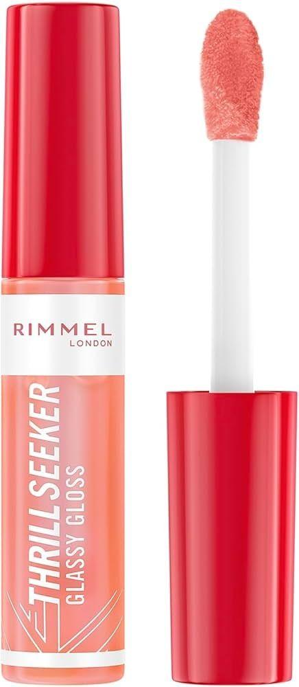 Rimmel London Thrill Seeker Glassy Gloss Lip Gloss 250 Peachy Vibes