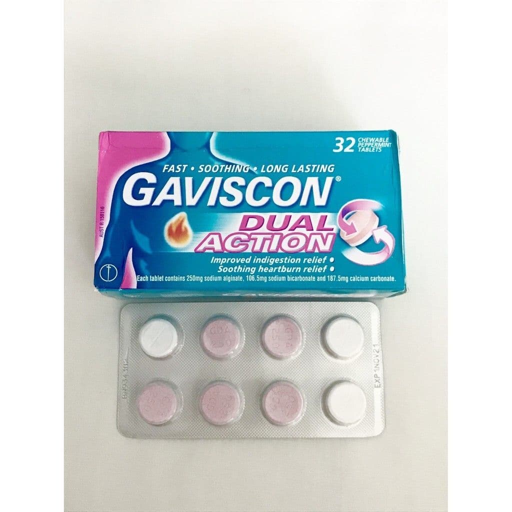 Gaviscon Double Action Chewable Tablets 32 S