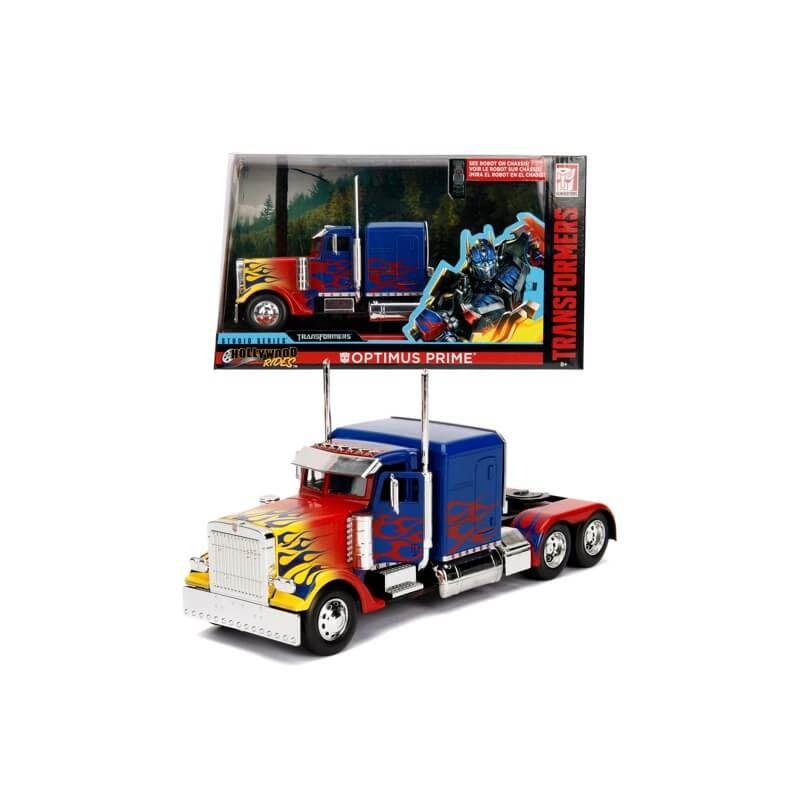 Jada Hollywood Rides Studio Transformers T1 Optimus Prime Truck (1:24)