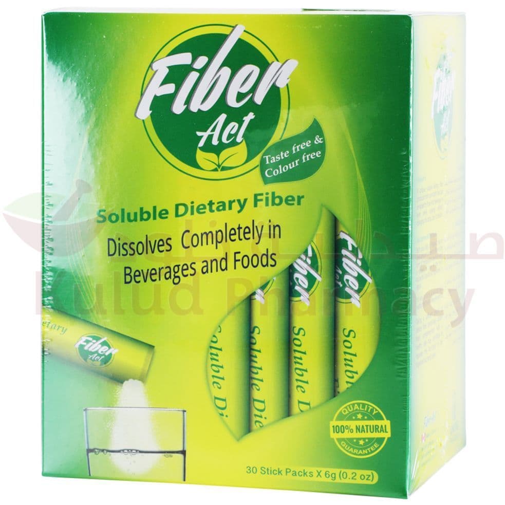 Fiber Act Powder 30X6Gm