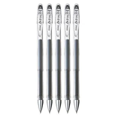 Penac Fx3 Gel Pen Black