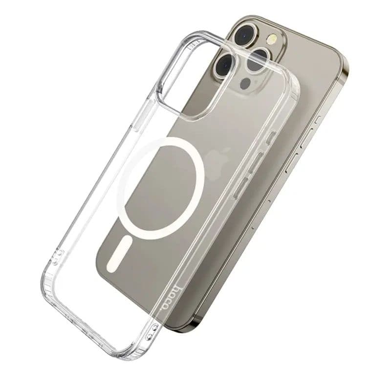Hoco Magnetic Clear Cover For iPhone 15