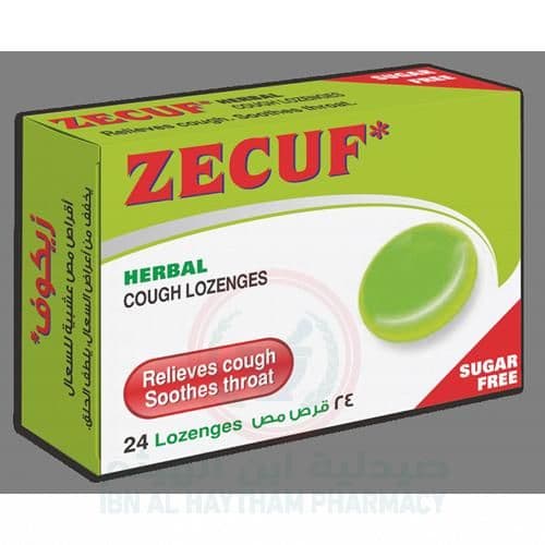 Zecuf Lozenges Sugar Free 24'S