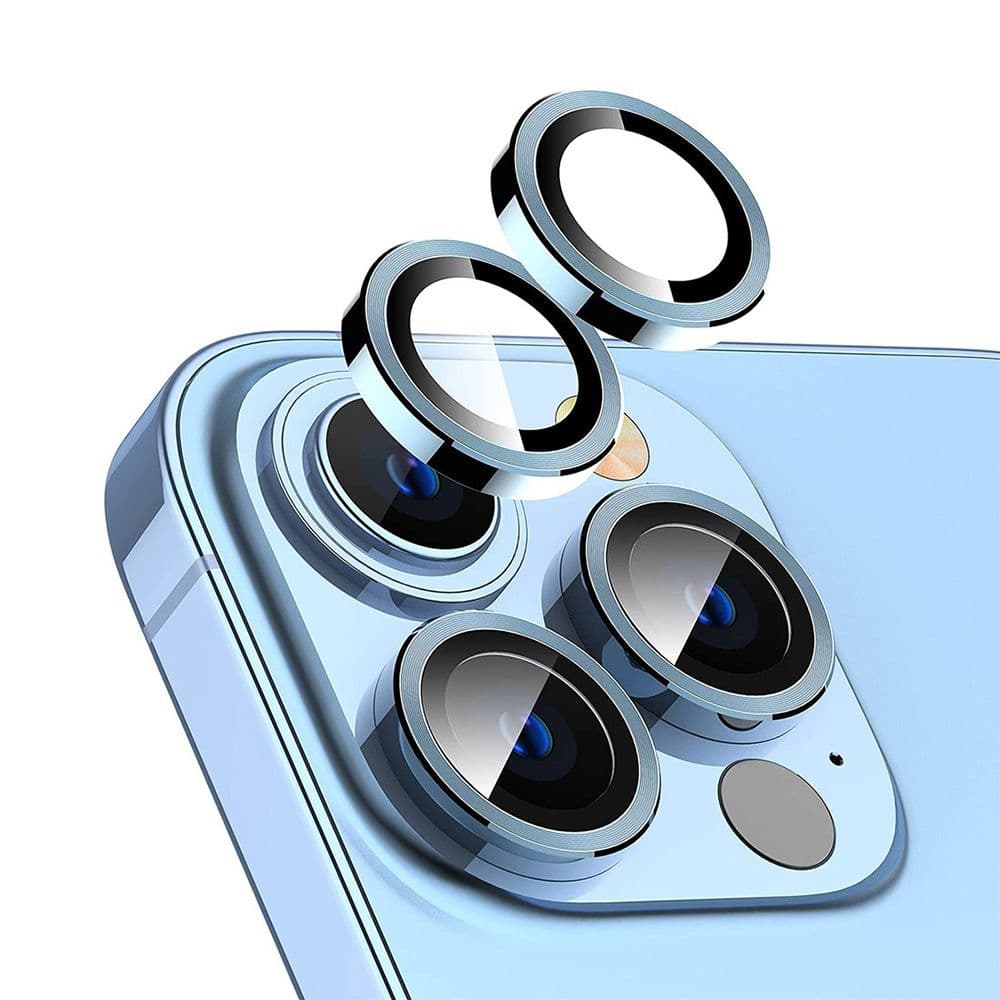 Xyklon Crystal Clear Camera Lens Iphone 13 Pro/13 Pro Max Blue
