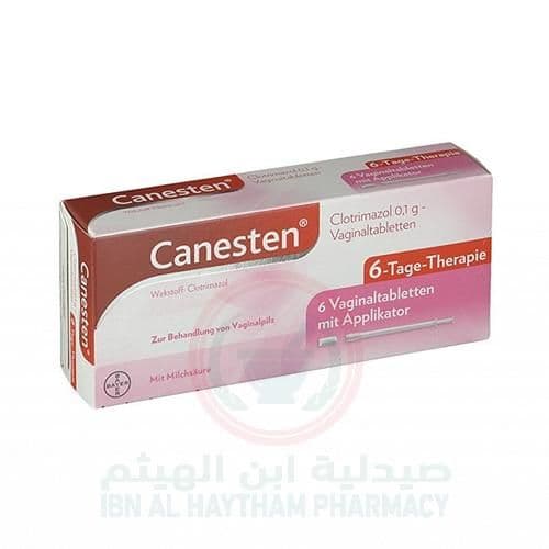 Canesten Vaginal Tablets 100Mg 6'S