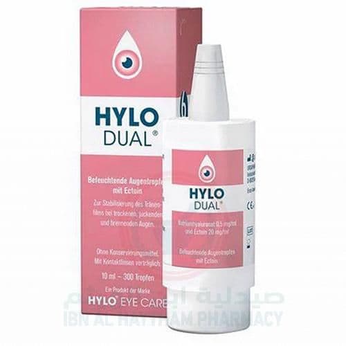 Hylo-Dual Lubricating Eye Drops 10Ml