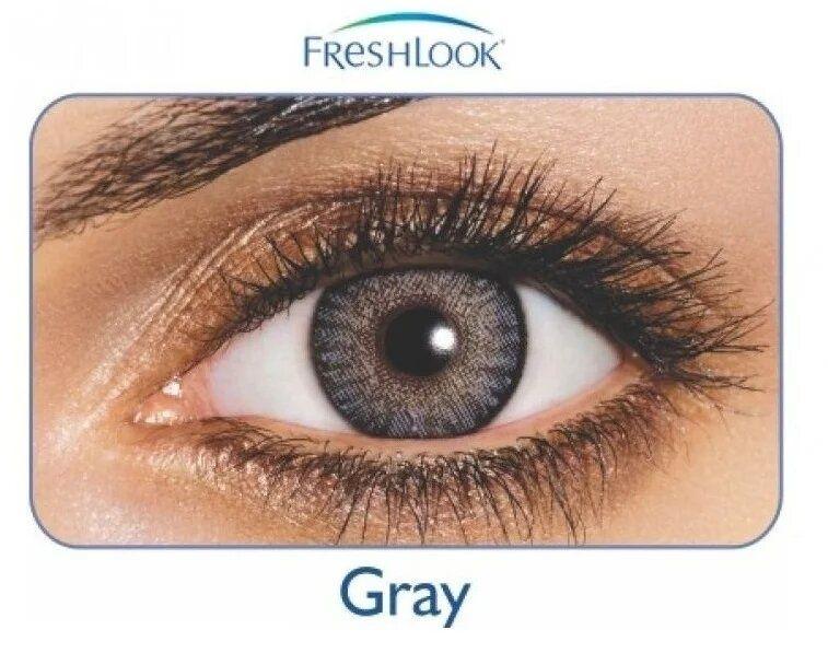 Freshlook Lenses Colorblends Pure Gray Daily