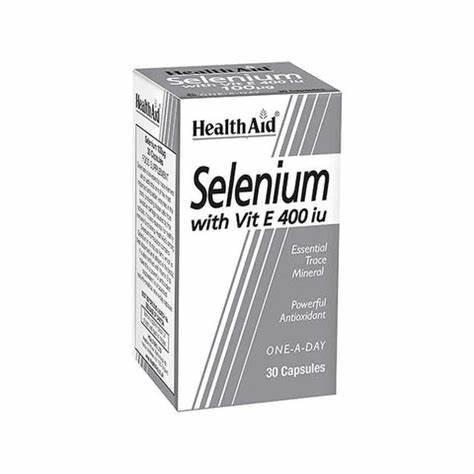 H-Aid Selenium/Vit E 400 Cap 30'S