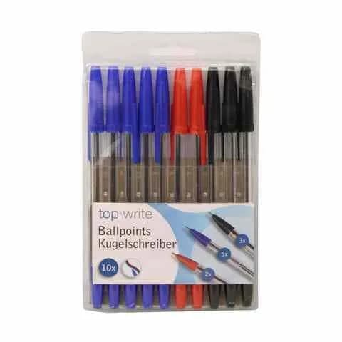 Topwrite Ballpoints 10Pcs