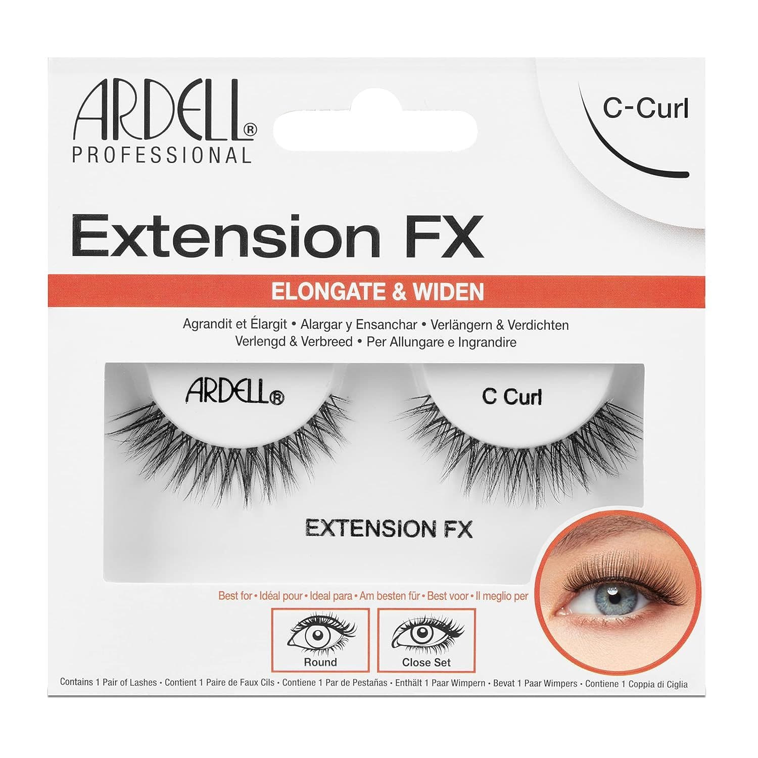 Ardell Professional Extension Fx Lashes C Curl