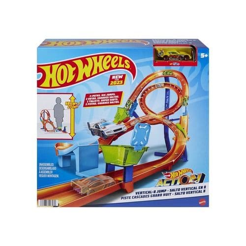 Mattel Hot Wheels Action Vertical 8 Jump