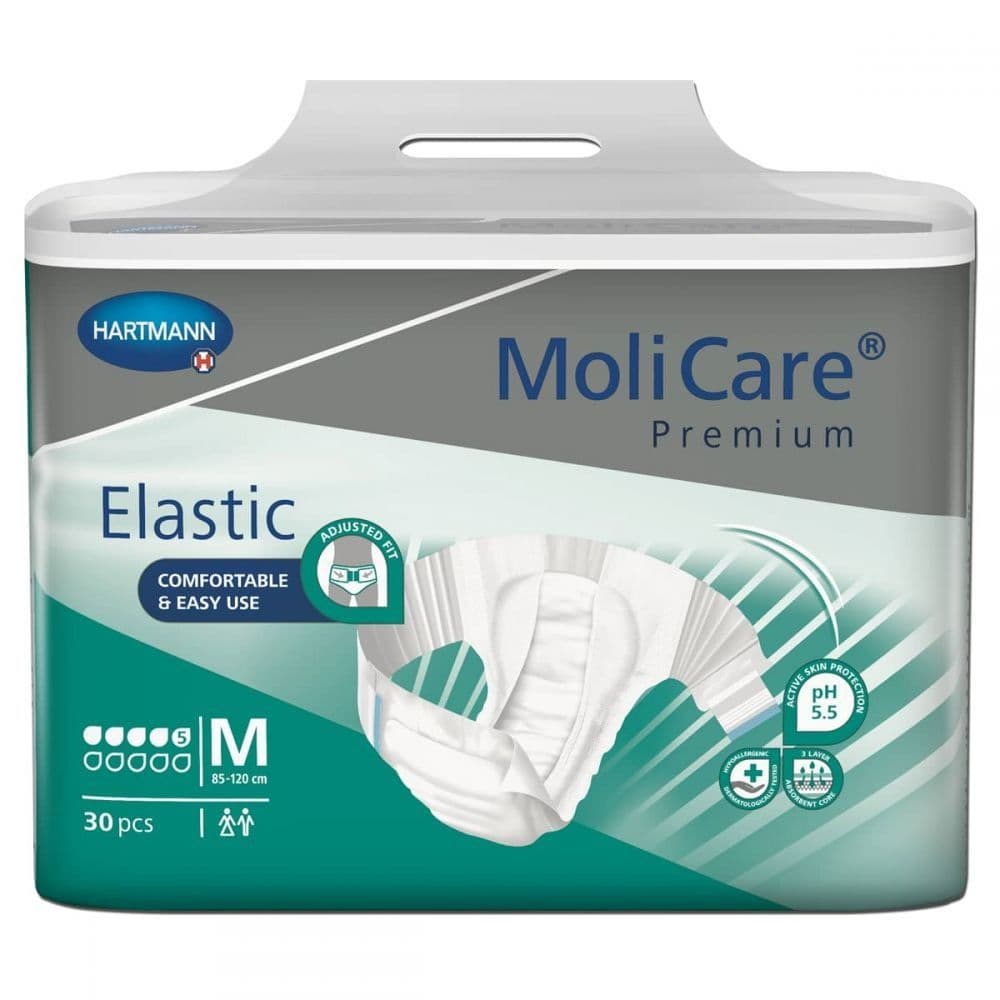 Molicare Premium Elastic Size M 6D 30's 30 PC