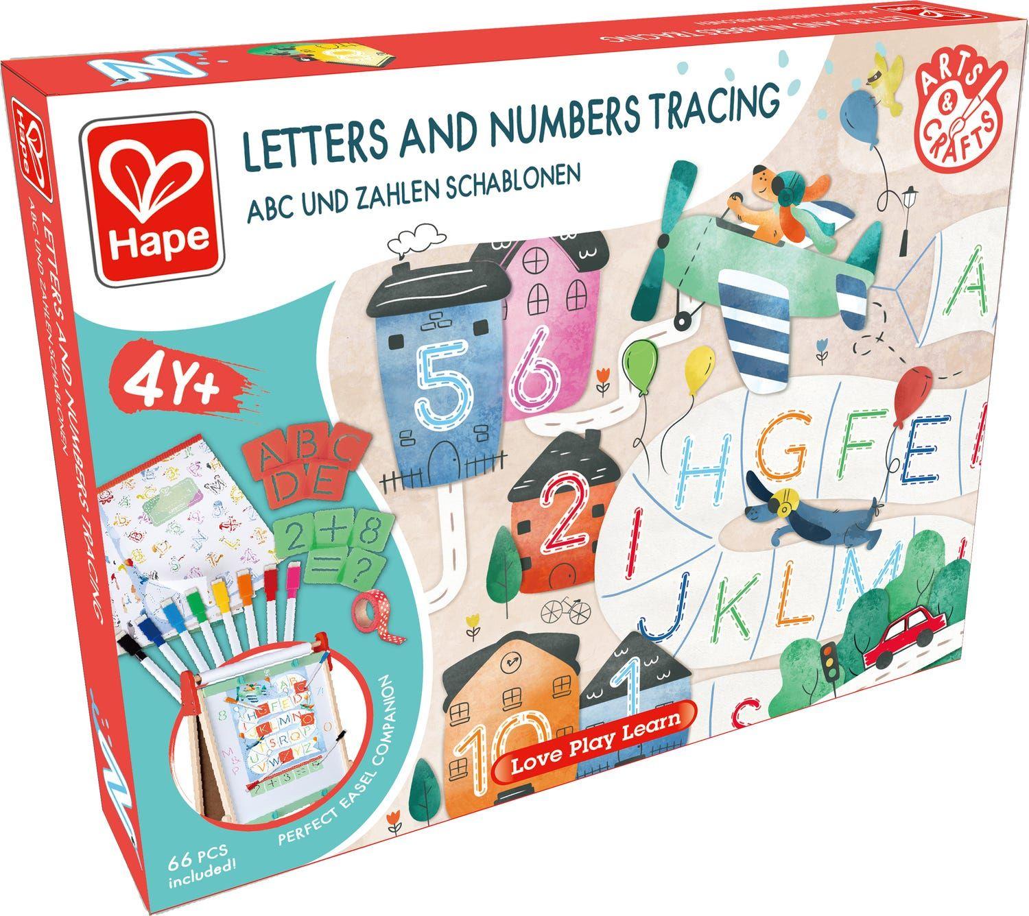 Letters And Numbers Tracing