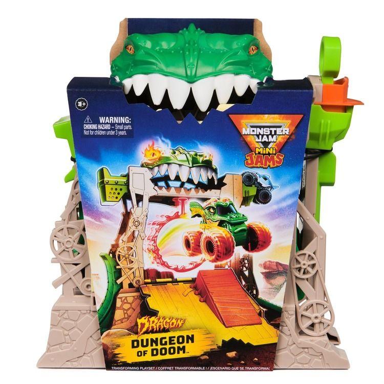 Spin Master Monster Jam Mini Transforming Playset