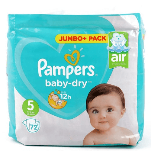 Pampers Baby-Dry 72Pcs