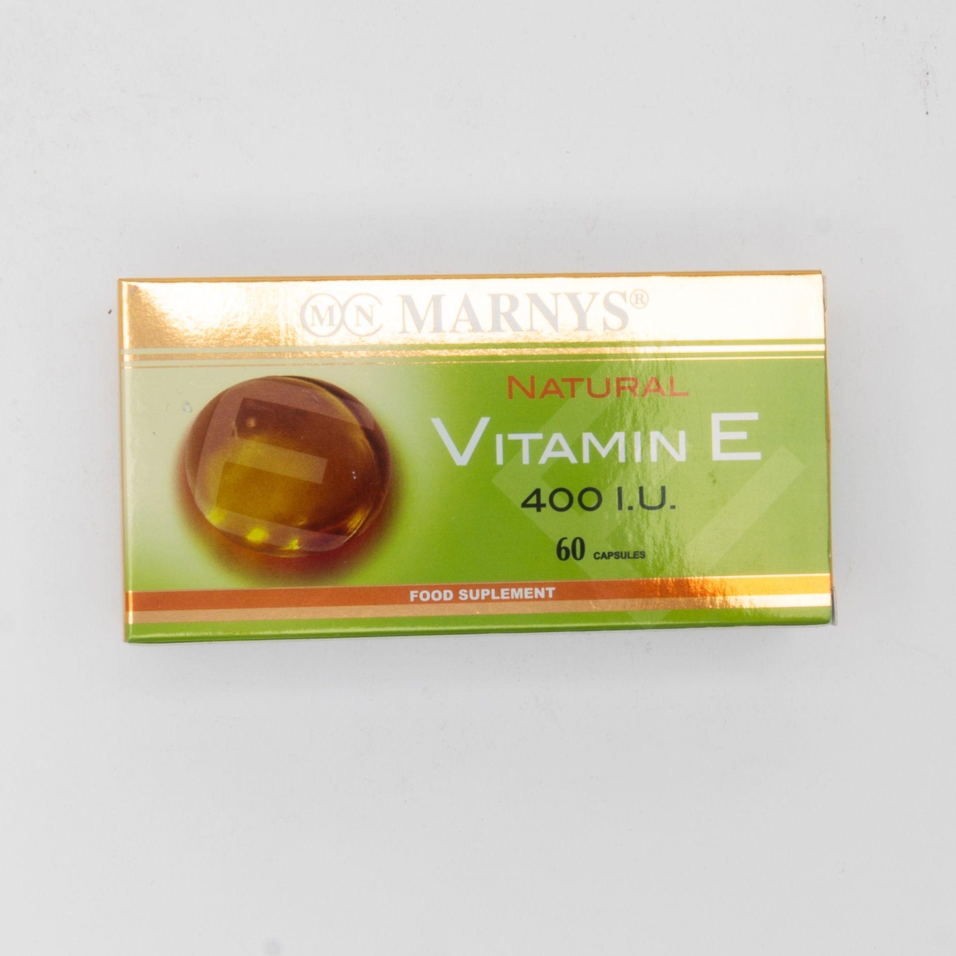 Marny'S Natural Vitamine E 400Iu Capsule 60-