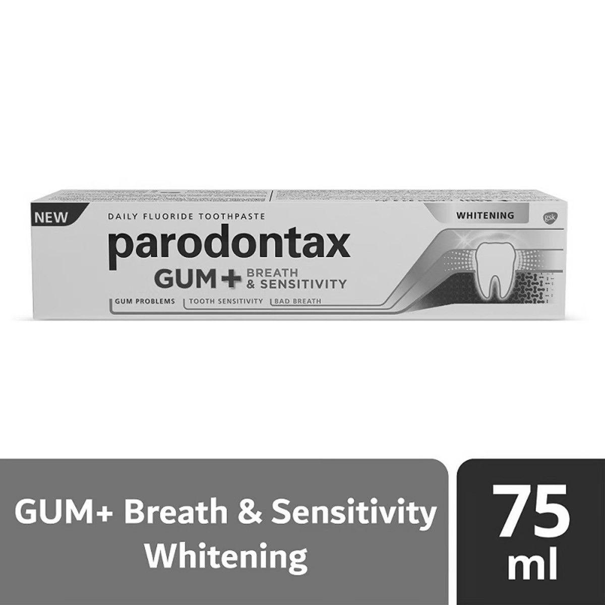 Parodontax Gum Breath Sensitiv Whitening T/P 75 Ml