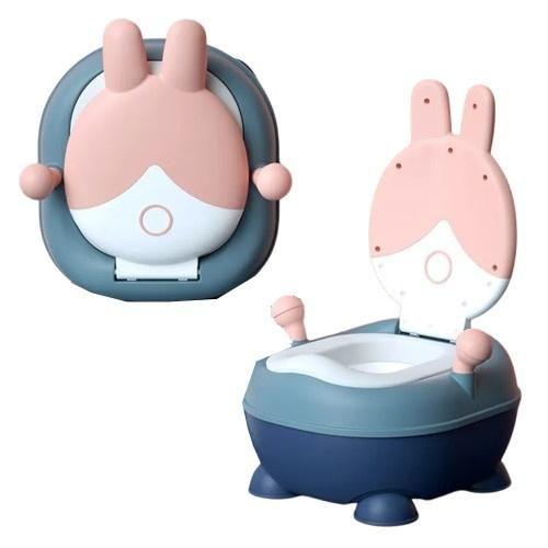 Baby Toilet With PVC Mat - Pink