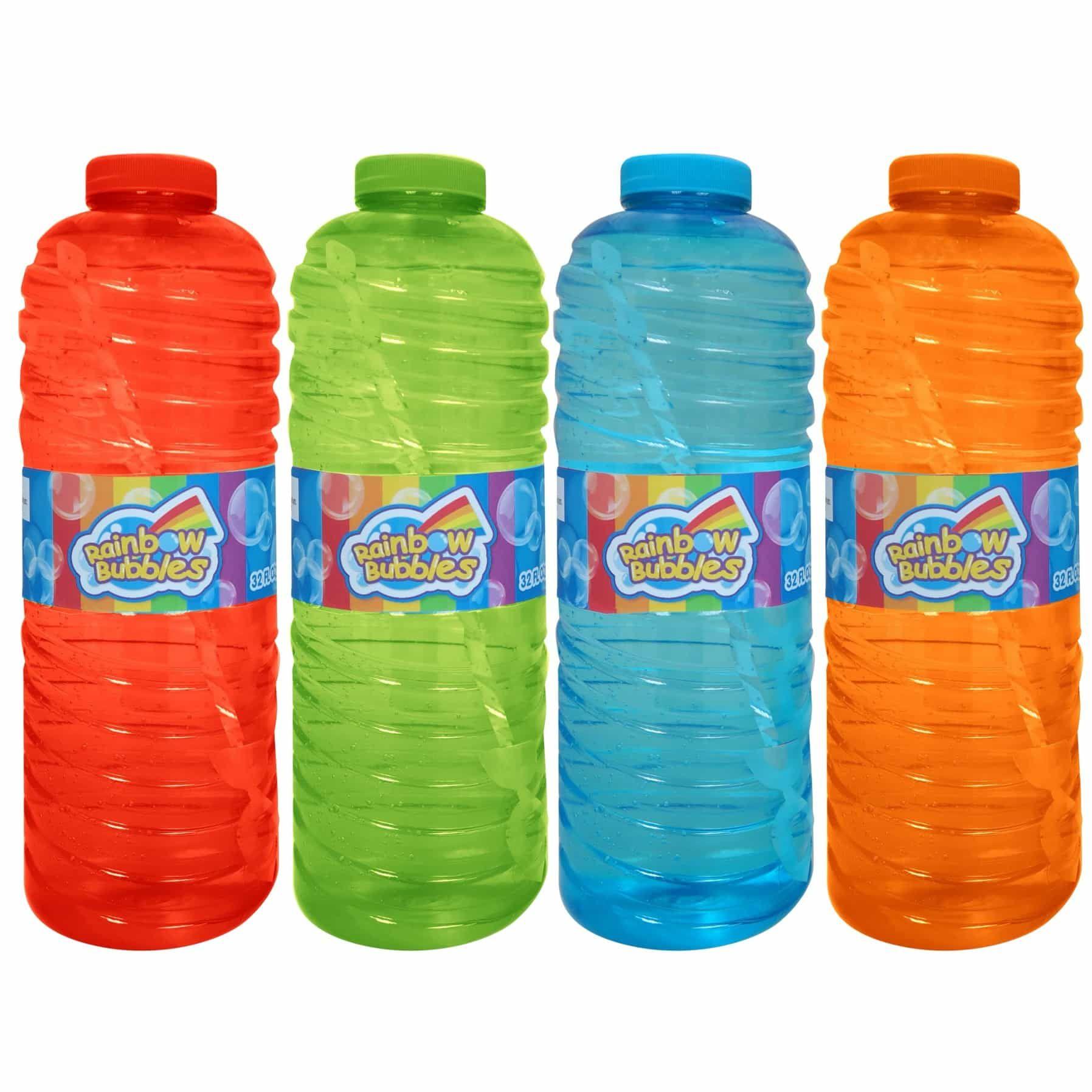 Rainbow Bubbles Bottle of Bubble Liquid (1 L, Colors May Vary)