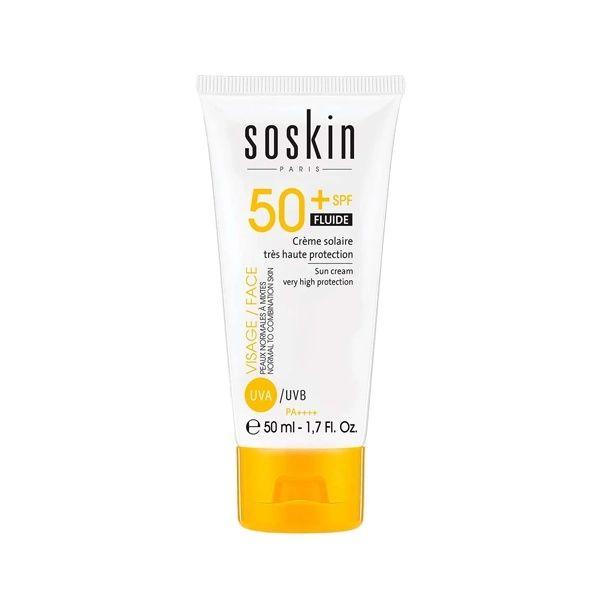 Soskin Sun Cream Protection Fluid 50Ml