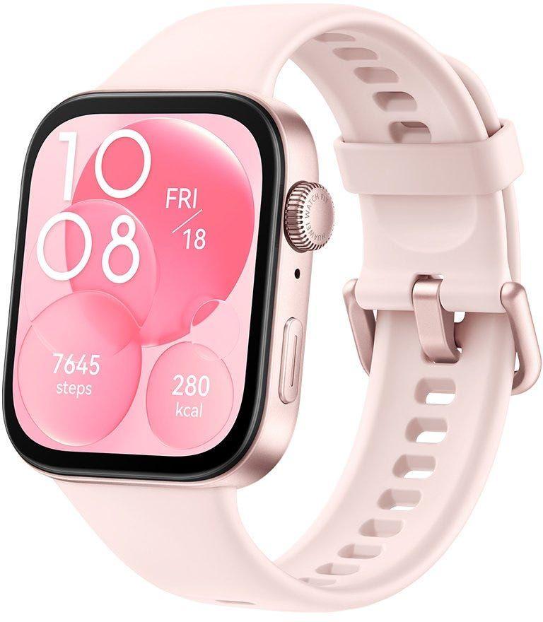 Huawei Watch Fit 3 Pink – Nebula Pink Fluoroelastomer Strap