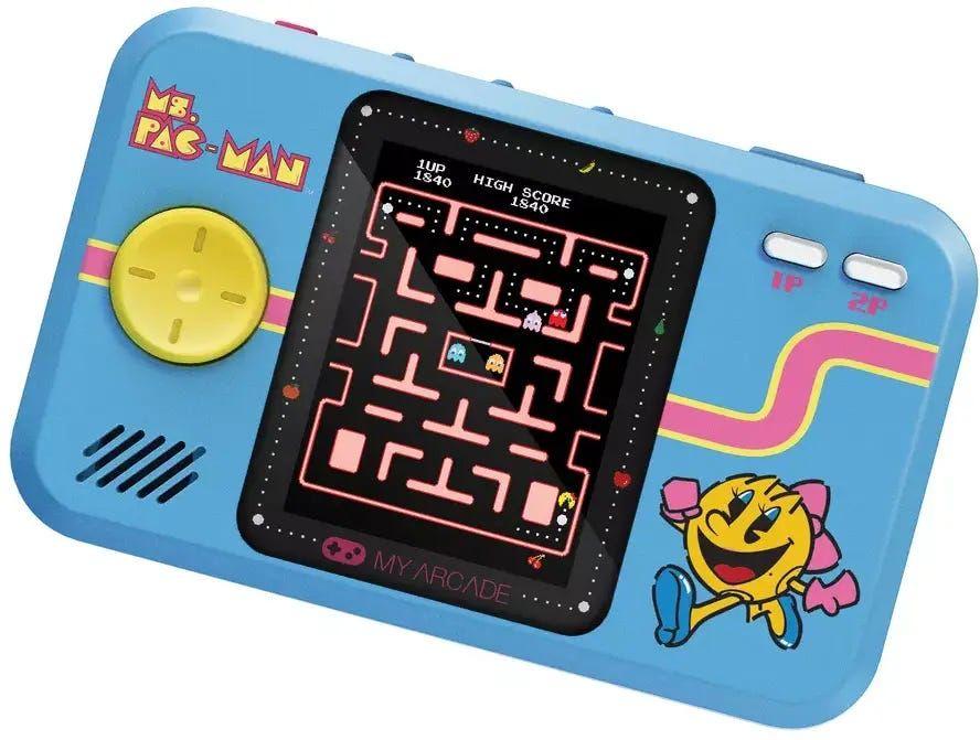 Pocket Player Ms.Pac-Man Portable Gaming System