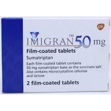 Imigran 50Mg Tab 1 X 2'S